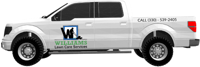 Williams Lawn Care Services Lawn Mowing Pickup Truck